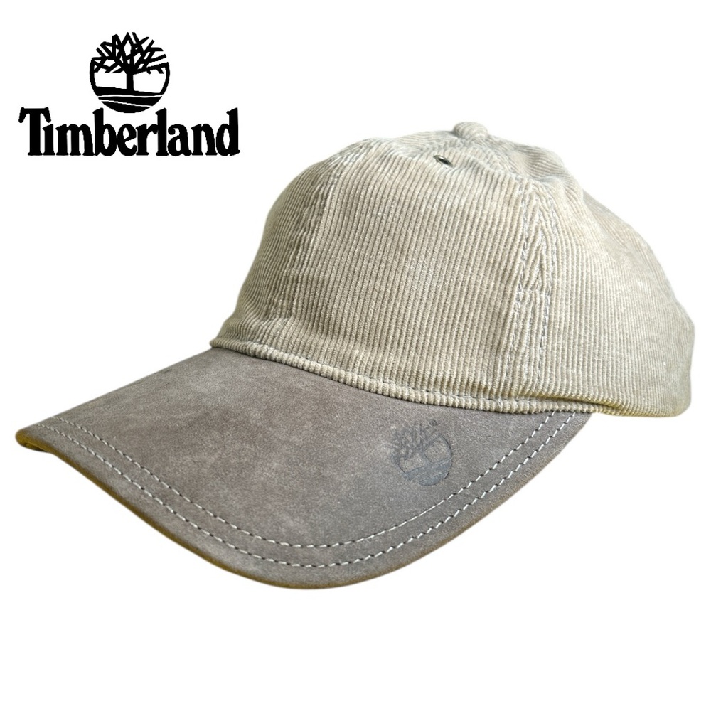 Timberland Tan Corduroy Adjustable Hat